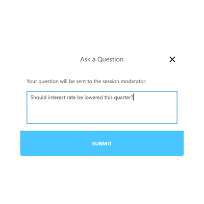 Allow Attendees to Ask Questions in Session Q&A