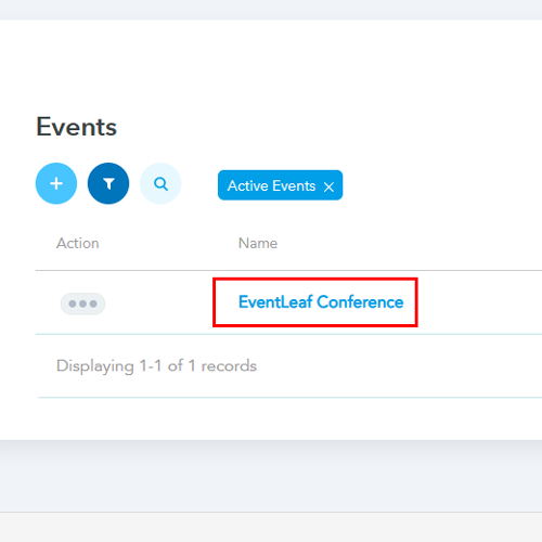Access Your Event Dashboard