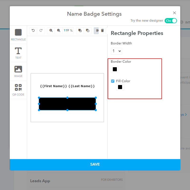 Rectangle Properties